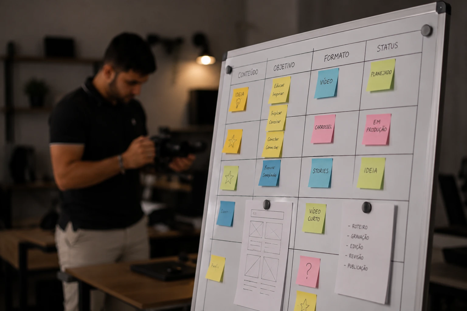 Planejamento e Storyboard